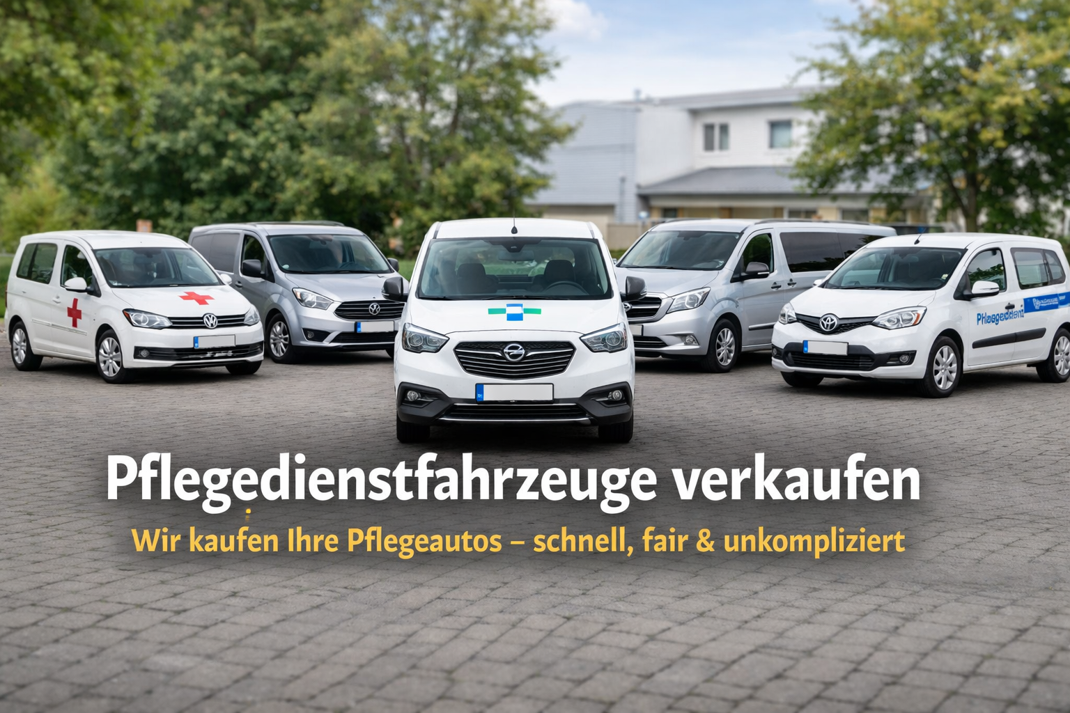 Pflegedienstfahrzeuge verkaufen – Autoankauf ADAM kauft Pflegeautos & Fuhrparks bundesweit an