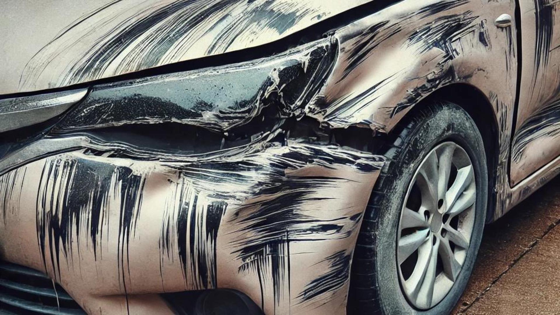 Bild vom Fahrzeug mit Lackschaden