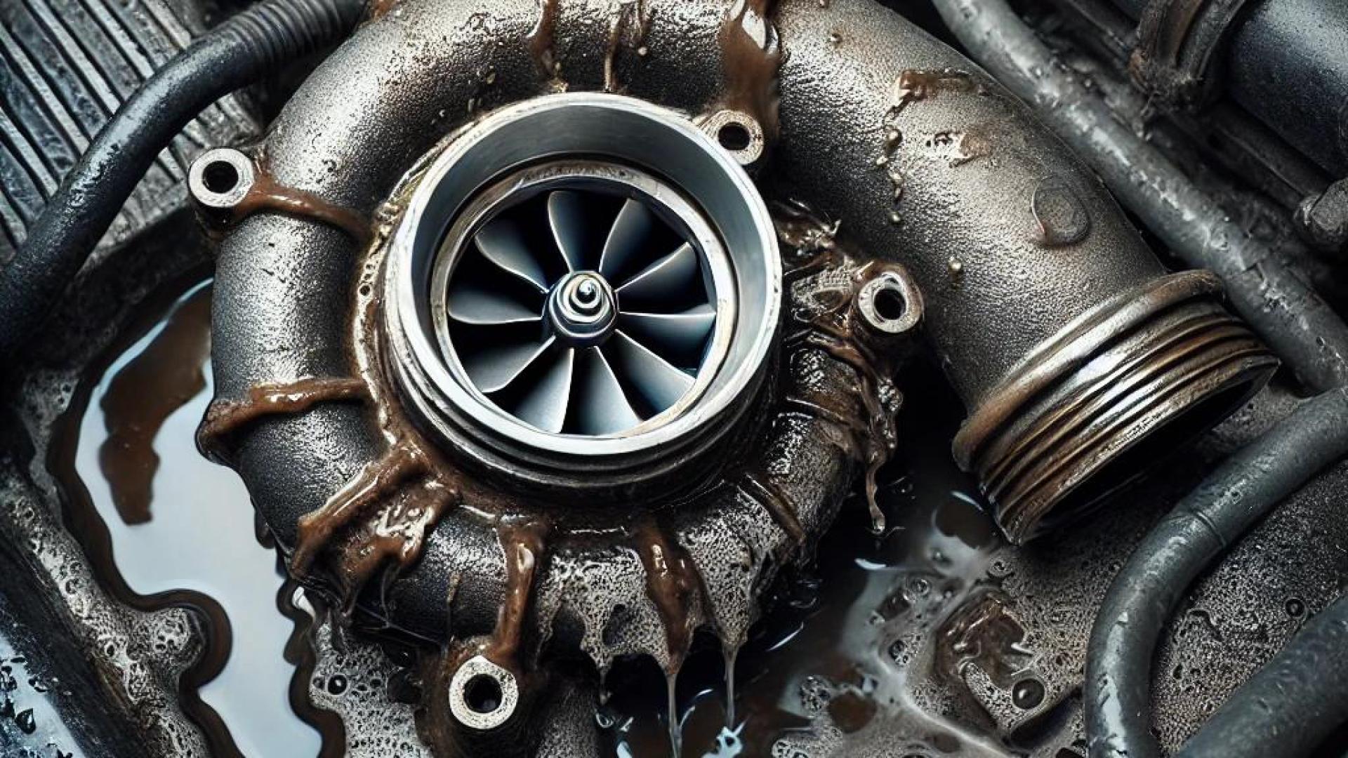 Bild vom Fahrzeug mit Turboschaden