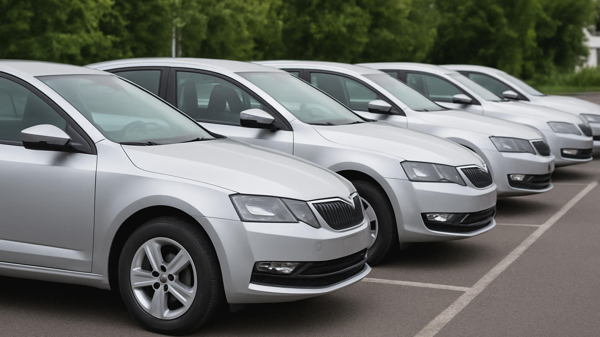 Fuhrpark mit Firmenwagen – professioneller Ankauf von Dienstwagen und Flottenfahrzeugen bei Autoankauf ADAM.